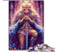 Anime Queen Girl JigsawPuzzle 1000 Pieces for Teenagers, for Age 14+ Fun Games Fun Activities at Home, Birthday Gifts, Travel Gifts (26x38cm)