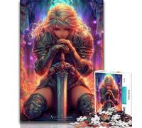 Anime Queen Girl Puzzles for Adults Teens 2000 Pieces,Help The Brain Exercise Addictive Toys to Cultivate Patience A Work of Art 70x100cm