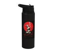 Anime Rabbit Skull Goth Women Skull Gothic Scary Anime Bunny Stainless Steel Insulated Water Bottle