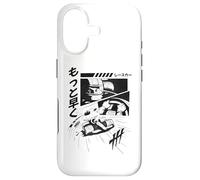 Anime Race Car Comic Japanese Anime Lover Racing Aesthetic Case for iPhone 17