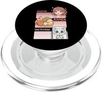 Anime Ramen Sketching Manga Otaku Japanese PopSockets PopGrip for MagSafe