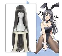 Anime Rascal Does Not Dream Of Bunny Girl Senpai Cosplay Wigs Sakurajima Mai Cosplay Wig Heat Resistant Synthetic Wig Hair Party