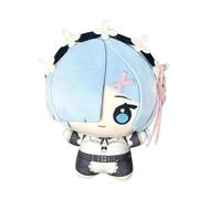 Anime Re:0 Plush Figure Pendant Remu/Ramu Stuffed Figure Pillow 10cm | Beatrice/Beatorisu/Natsuki Subaru Soft Figure Keychain, Backpack Charm, Sofa PP Cotton Pillow, Birthday Gifts for Fans