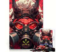 Anime Red Devil 1000 Pieces Jigsaws Adults Puzzles Gifts Relax Game Accurate Cut Fun Challenge Perfect Decor (38x52cm)