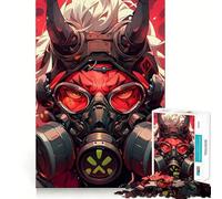 Anime Red Devil 1000 Pieces Jigsaws Adults Puzzles Gifts Relax Game Accurate Cut Fun Challenge Perfect Decor (38x52cm)