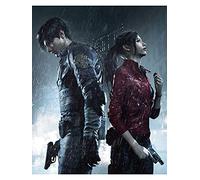 Anime Resident Evil: Infinity Darkness. Leon and Claire Poster - 40x50 cm