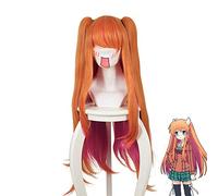 Anime Rewrite Ohtori Chihaya Cosplay Perücke Lange gerade Orange Ombre Rose Rot Synthetisches Haar Kostüm Perücken KS-855