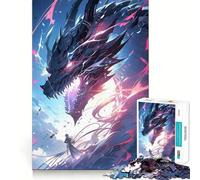 Anime Riding The Dragon Jigsaw Puzzles for Adults 1000 Piece Strong Memory Pastime Game Joyful Challenge Thoughtful Gift (38x52cm)