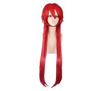 Anime Role Play For Black Butler Grell Sutcliff Cosplay 100cm Red Long Wig