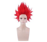 Anime Role Play For Eijirou Kirishima Eijiro Red Short Wigs Heat Resistant Synthetic Hair