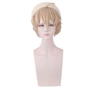 Anime Role Play For Invented Inference Iwanaga Kotoko Cosplay Wigs 30cm Short Brown Heat Resistant Hair