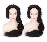 Anime Role Play For Jasmine Princess Cosplay Wigs For Women Halloween Costume Party Black Long Hair Wig