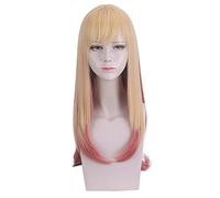 Anime Role Play For Marin Kitagawa My Dress Up Darling Cosplay Wigs 85cm Long Orange Pink Gradient Hair