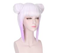 Anime Role Play Wig For Anime Kobayashi san Chi no Maid Dragon Kamui Kanna Cosplay Wig with double buns