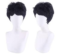 Anime Role Play Wig For Haikyuu Fukurodani Akaashi Keiji Black 35cm Short Wig Heat Resistant Hair Men Wigs