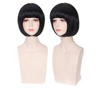 Anime Role Play Wig For Noragami Nora Cosplay Wig Short Straight Black Wigs Heat Resistant Halloween