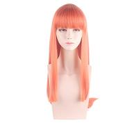 Anime Role Play Wig For Silence Suzuka Wig Pretty Derby Uma Musume Cosplay Wig 90 Cm Long Orange Hair With Bangs Wigs