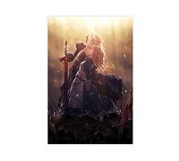 Anime Saber Fate Zero 1 Canvas Poster Wall Art Decor Print Picture Paintings for Living Room Bedroom Decoration 12×18inch(30×45cm) Unframe-style1