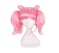 Anime Sailor Moon Chibiusa Pink Wig Cosplay Costume Sailor Chibi Heat Resistant Synthetic Hair Women Party Cosplay Wigs 2 Cosplay Anime Wig Coser
