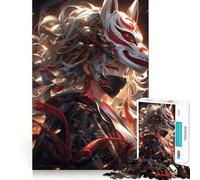 Anime Samurai Maiden 1000 Piece Puzzle For Adults Brain Calisthen Tight Joint Hard Challenge Game Night (38x26cm)