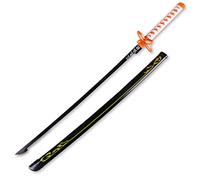 Anime Samurai Sword, Sheathed Iai Sword Kendo Japanese Toyo Samurai Blade, Cos Anime Wooden Drawn , Unopened