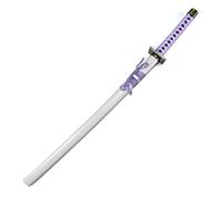 Anime Samurai Sword, Simulation Wooden Samurai Sword With Scabbard, Role-playing Props, Cosplay Animation Weapons(C)