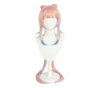 Anime Sangonomiya Kokomi Cosplay Wig Long Pink Gradient Hair Wigs for Halloween Costume Party Carnival Nightlife WBASOZMO