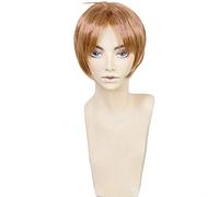 Anime Sarazanmai Enta Jinnai Light Brown Short Synthetic Hair for Cosplay Wigs + Wig Cap