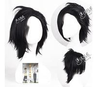 Anime Say I Love You Yamato Kurosawa Cosplay Wigs Black Short Hair High Temperature Fiber Synthetic Hair Wigs Pl-120