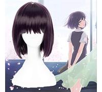 Anime Scums Wish Cosplay Wigs Yasuraoka Hanabi Cosplay Heat Resistant Synthetic Wig Hair Halloween Party Kuzu No Honkai Hana Cos