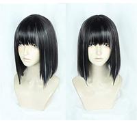 Anime Sekiro: Shadows Die Twice Divine Heir Cosplay Short Black Mixed Silver Synthetic Hair Wig + Wig Cap +Track