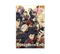 Anime Seraph of The End： Battle in Nagoya Poster Canvas Poster Bedroom Decor Landscape Office Room Decor Gift 16x24inch(40x60cm)