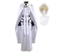 Anime Seraph of the end Cosplay Mikaela Hyakuya Costume Suit Halloween Fancy Dress Outfits Comic Con Uniform for Men