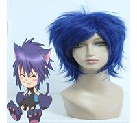 Anime Shugo Chara! Cosplay Wig Tsukiyomi Ikuto Cosplay Wigs Heat Resistant Synthetic Halloween Carnival Party Yoru Wigs
