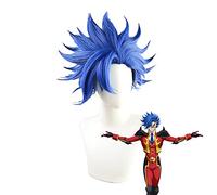 Anime SK∞ ADAM Cosplay Shindo Ainosuke Wigs Blue Short Heat Resistant Hair Adult Role Play SK8 the Infinity SK Eight ADAM