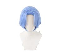 Anime SK8 the Infinity Langa Cosplay Wig SK Light Blue Short Wig Heat-resistant Fiber Hair + Wig Cap Party Role Play Men