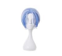 Anime SK8 the Infinity Langa Hasegawa Cosplay Wig Blue Short Wig Heat-resistant Fiber Hair + Wig Cap Party Role Play Men Women