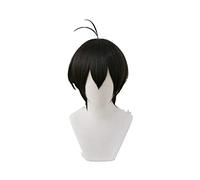 Anime SK8 the Infinity Miya Cosplay Wig SK Black Short Wig Heat-resistant Fiber Hair + Wig Cap Carnival Party Role Play Men