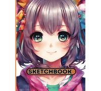 Anime sketch book: Anime Sketchbook | Large 8.5 x 11, 100 pages, Anime Drawing Pad | Manga Sketch Book with Blank Pages for Drawing, Love Manga ... Perfect gift for birthdays and christmas