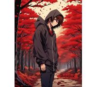 Anime Sketchbook for Boys: Drawing Blank NoteBook for Boys-100 Pages