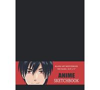 Anime Sketchbook: Large Blank Sketchbook | Anime Drawing Pad | Manga Sketch Book with Blank Pages for Drawing, Sketching, and Doodling | Cute Gift for Those who Love Manga Japanese Art, and Anime