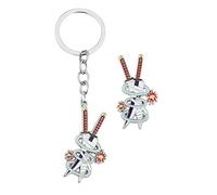 Anime Slayer Keychain Pin Set - Cartoon Figures 9 Hashiras Mini Katana Sword Key Chains Enamel Pin Jewelry Men Women, Standard size, Metal, no gemstone