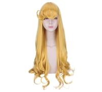 Anime Sleeping Beauty Party Synthetic Hair Anime Cosplay Wig Synthetic Wigs Girl Women Men Wigs