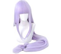 Anime Sleepy Princess in the Demon Castle Maoujou De Oyasumi Cosplay Princess Syalis 120 Cm Purple Wig