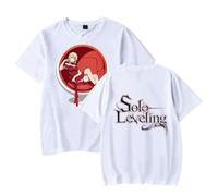 Anime Solo Leveling Arise from The Shadow Merch Short Sleeve T-Shirt Manga Cartoon Tee Tees Men Women