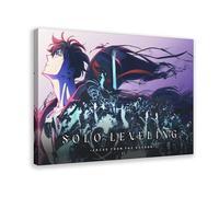 Anime Solo Leveling Season 2 Arise from The Shadow Poster 1 Canvas Poster Wall Art Decor Print Picture Paintings for Living Room Bedroom Decoration 20x30inch(50x75cm)