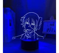 Anime Soul Eater Franken Stein 3D Lamp for Bedroom Night Light Kids Baby Birthday Gift 7 Colors