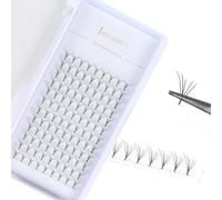 Anime Spire Lashes Premade Wings Eyelash Extensions Flat Root C D Curl 8-16mm Volume Fans Feather Shape Comic Individual Lashes for Salon (Slanting 5D-W-D Curl, 13mm)