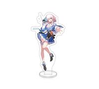 Anime Standing Figure for Star Rail March 7th, Character Collectible Model Statue Toys Game Characters Peripheral Decoration Gift for Game Fans,A