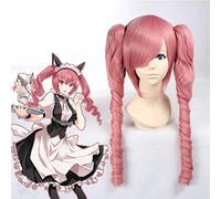 Anime Steins Gate Cosplay Wigs Rumiho Akiha Cosplay Wig Heat Resistant Synthetic Wig Hair Halloween Carnival Party Game Wig